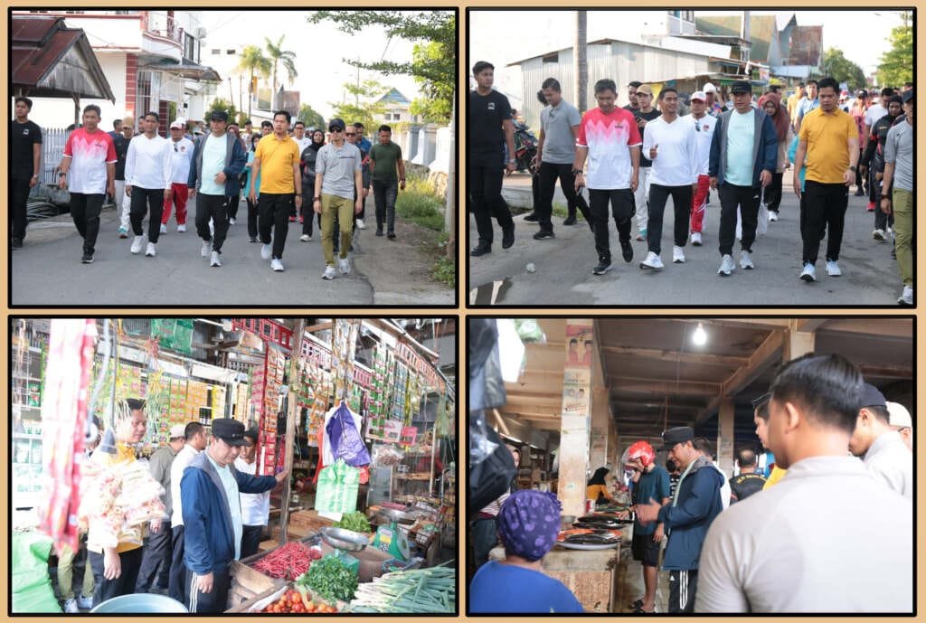 Pjs. Bupati Majene dan Pj. Gubernur Sulbar Bersama Masyarakat: Jalan Sehat, Pantau Pasar, dan Gerakan Pangan Murah untuk Kesejahteraan Rakyat
