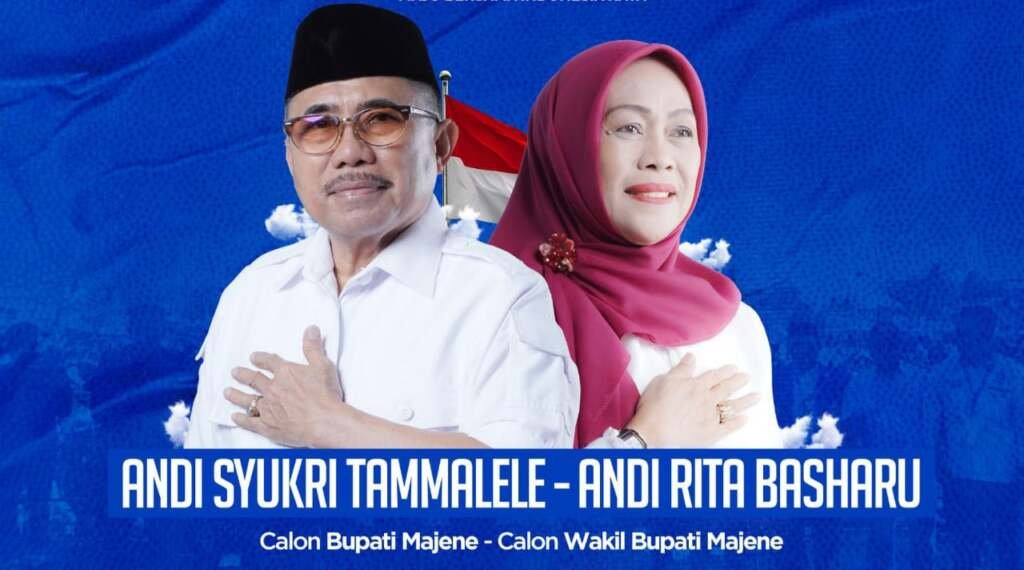 Hasil Sementara Pilkada Majene: AST-Rita Unggul 58%, Aris-Adi Ahsan Tertinggal di 42%