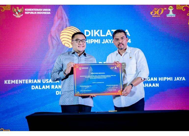 Kolaborasi Kementerian UMKM dan HIPMI Jaya untuk Tingkatkan Kelas UMKM