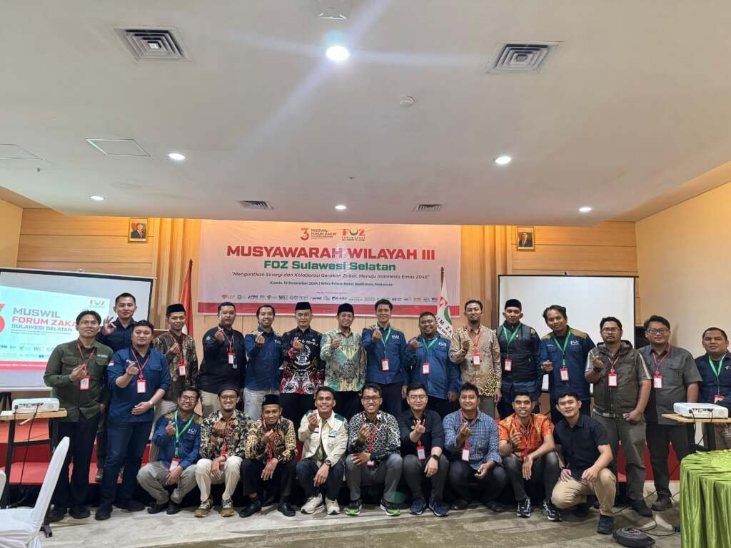 Forum Zakat Sulsel Gelar Musyawarah Wilayah Ke-3 Dengan Sukses Bung Amir Terpilih Kembali Sebagai Ketua Foz Sulsel