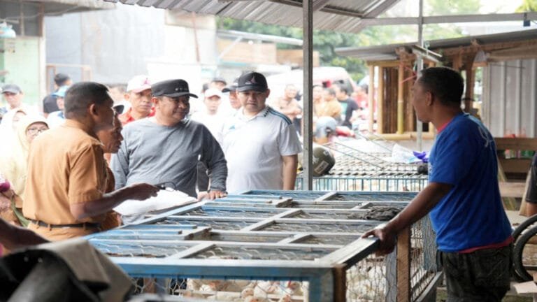 Pj. Gubernur Sulbar Pantau harga Pangan di Majene