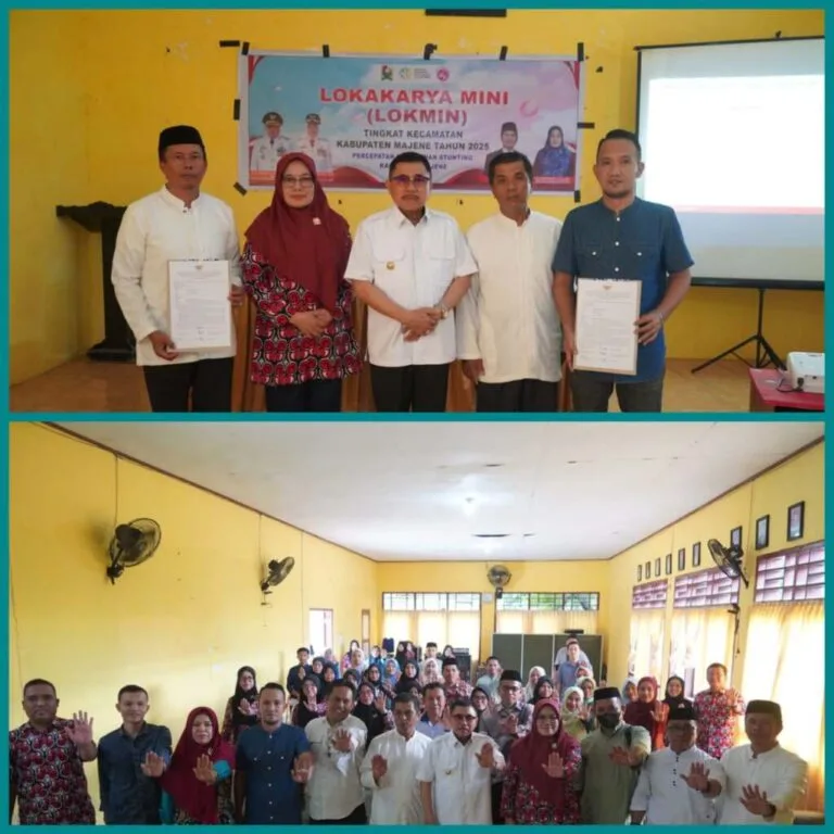 Pemerintah Majene Gelar Lokakarya Mini, Percepat Penurunan Stunting untuk Masa Depan Indonesia
