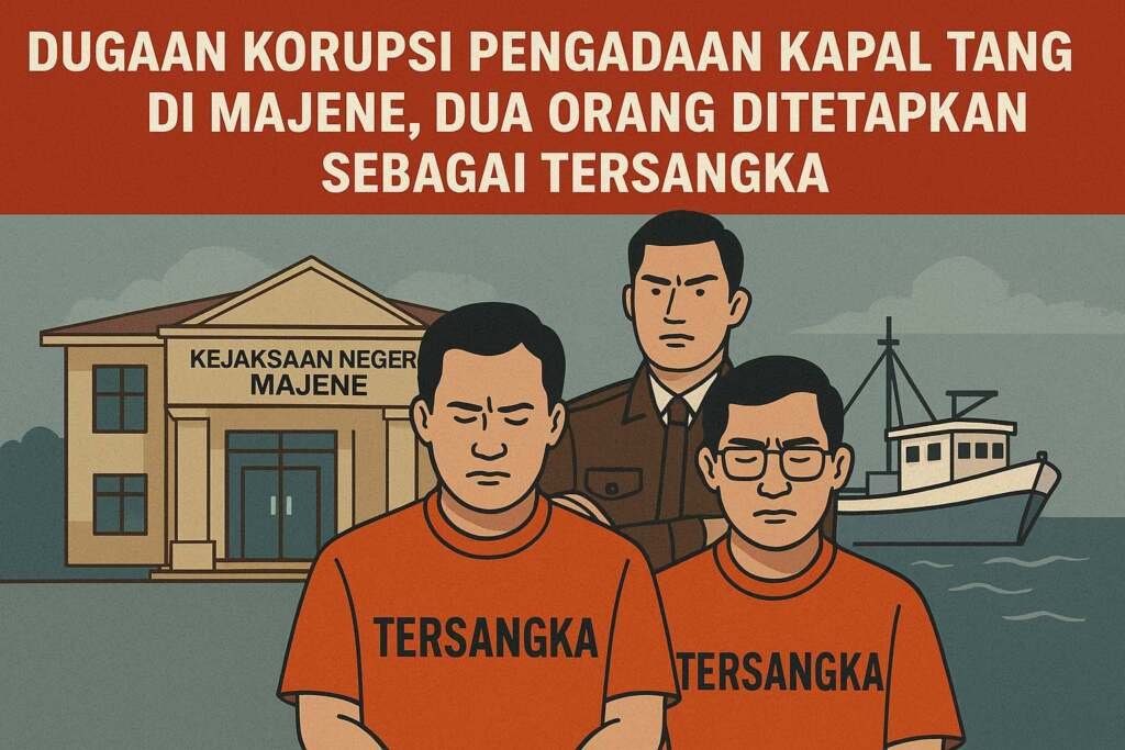 Dugaan Korupsi Pengadaan Kapal Tangkap di Majene, Dua Orang Ditetapkan Sebagai Tersangka