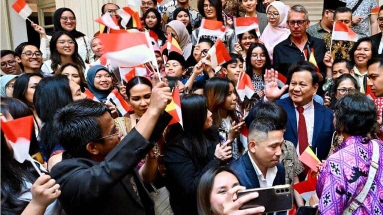 Presiden Prabowo Disambut Haru dan Antusias oleh Diaspora Indonesia di Brussel