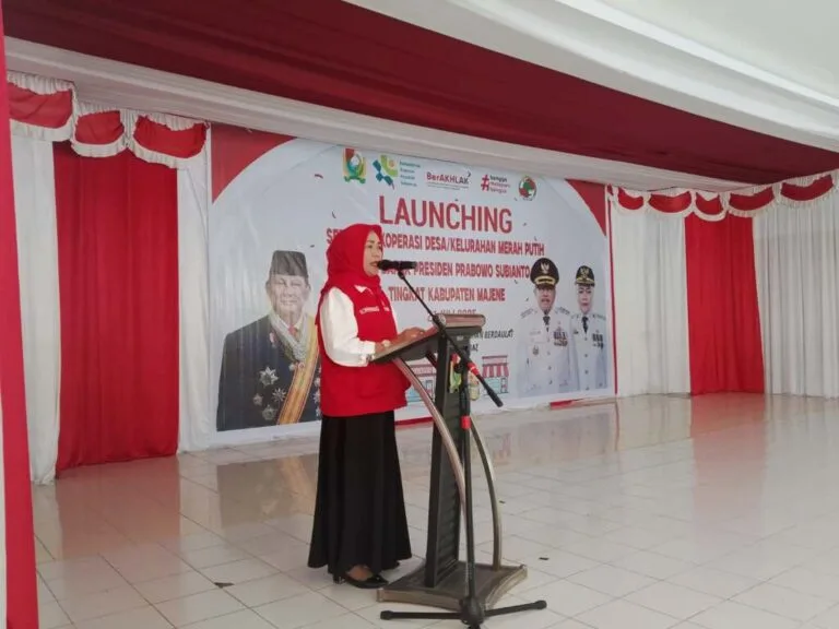 Majene Luncurkan 82 Koperasi Merah Putih, Dorong Ekonomi Desa Berdaya Saing