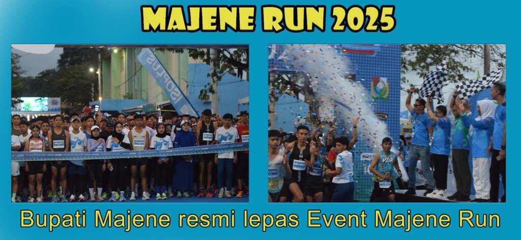2.500 Pelari Meriahkan Majene Run 2025, Ajang Sport Tourism Kebanggaan Sulbar