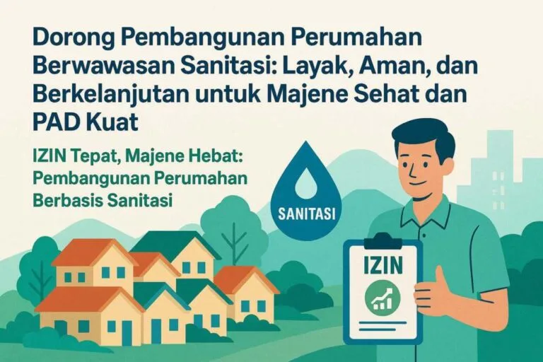 IZIN BERBASIS SANITASI: Pemerintah Majene Diminta Tegas Awasi Pembangunan Perumahan