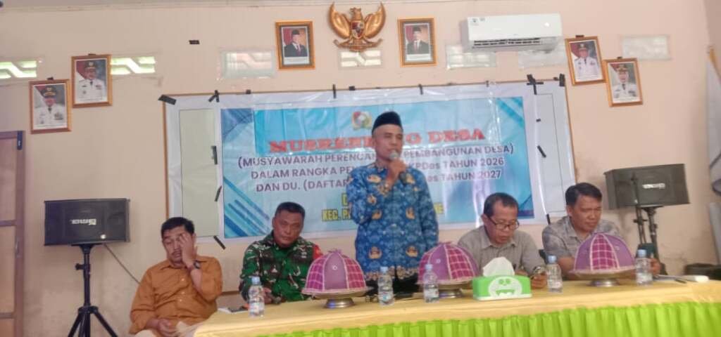 Pemdes Pesuloang Gelar Musrenbang Desa 2026, Dorong Pembangunan Berbasis Kebutuhan Masyarakat