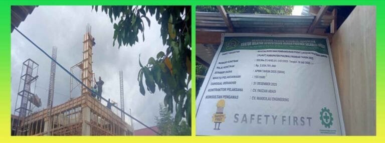 Proyek PLHUT Polewali Mandar Terlambat, Pengawasan dan Keselamatan Kerja Dipertanyakan