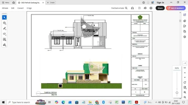Proyek Rehab Gedung Kemenag Majene Dinilai Lamban, Tokoh Masyarakat Soroti Transparansi dan Minta Aparat Supervisi